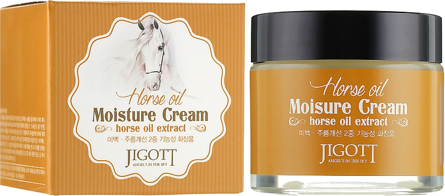 Feuchtigkeitscreme mit Pferdeöl - Jigott Horse Oil Moisture Cream — Bild N1