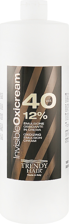 Cremiger Oxidationsmittel 12% - Trendy Hair Invisible Oxicream 12% (40V) — Bild N1