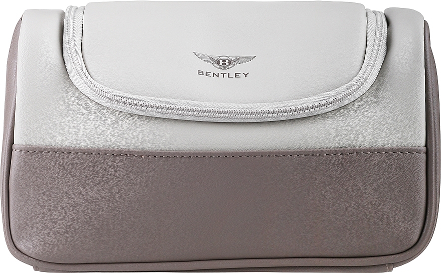 GESCHENK! Kosmetiktasche grau-weiß - Bentley Corporate Toiletry Bag — Bild N1