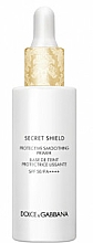 Düfte, Parfümerie und Kosmetik Glättender und schützender Gesichtsprimer - Dolce & Gabbana Secret Shield Protective Smoothing Primer SPF50 PA++++