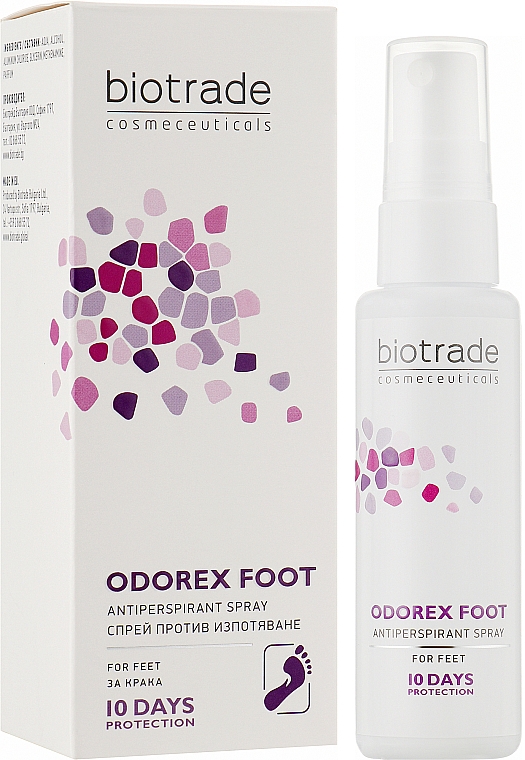 Antitranspirant Fußspray - Biotrade Odorex Foot Antiperspirant Spray — Bild N2