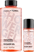 Körperpflegeset - Mades Cosmetics Tones (Duschgel 500ml + Körpernebel 50ml) — Bild N1