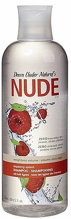 Shampoo mit Himbeere - Nude Down Under Natural's Raspberry Splash Shampoo