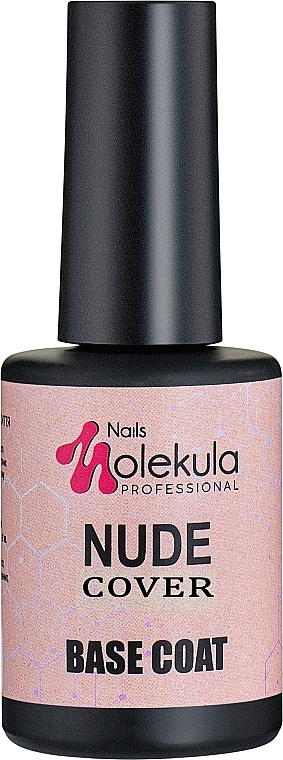 Camouflage-Basis für Gellack - Nails Molekula Nude Cover Base Coat — Bild N1