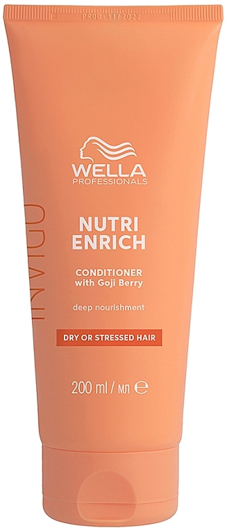 Nährende Haarspülung für trockenes und strapaziertes Haar - Wella Invigo Nutri-Enrich Deep Nourishing Conditioner — Bild N1