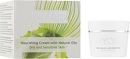 Nährende Gesichtscreme für trockene und empfindliche Haut mit natürlichen Ölen - Ryor Face Care — Bild N1