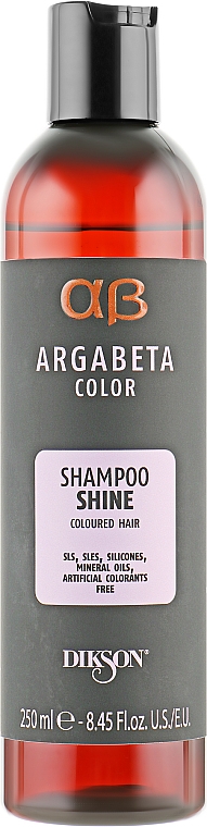 Pflegendes Shampoo für gefärbtes Haar - Dikson Argabeta Shine Shampoo — Bild N1