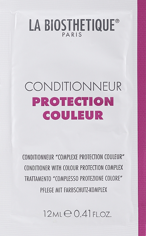 Conditioner zum Schutz der Haarfarbe - La Biosthetique Protection Couleur Conditioner (Probe)  — Bild N1