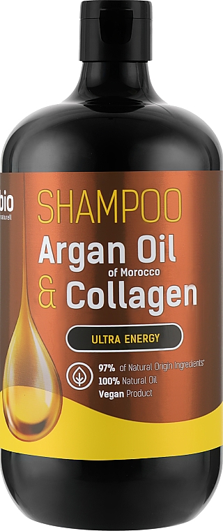 Haarshampoo Argan Oil of Morocco & Collagen - Bio Naturell Shampoo — Bild N2