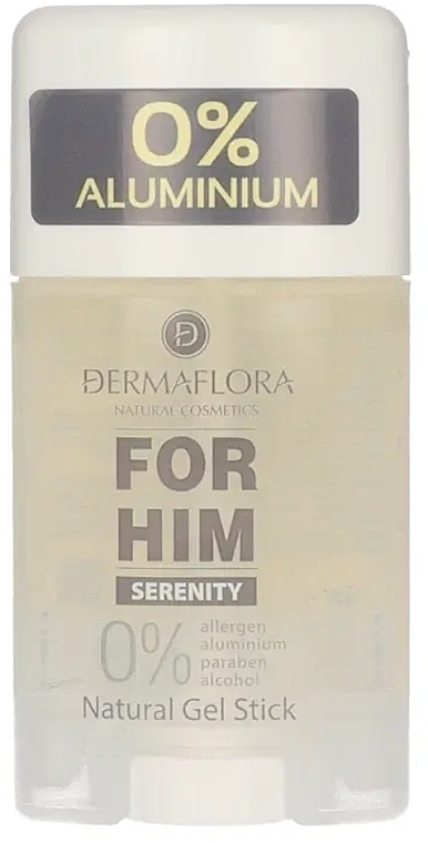 Gel-Deostick für Männer - Dermaflora For Him Serenity Natural Gel Stick  — Bild N1