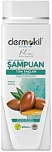 Düfte, Parfümerie und Kosmetik Veganes Schampoo mit Arganextrakt - Dermokil Vegan Argan Extract Herbal Shampoo
