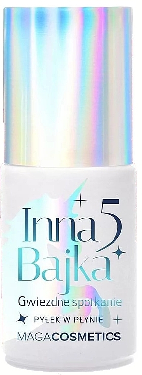 Hybrid-Gellack - Maga Cosmetics Inna Bajka 5 Glitter Gel Polish — Bild N1