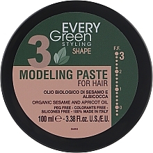 Düfte, Parfümerie und Kosmetik Modellierpaste mit natürlicher Wirkung - EveryGreen N.3 Modeling Paste