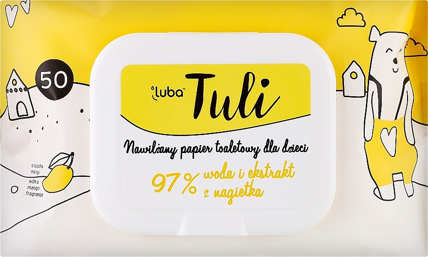 Feuchttücher für Babys mit Ringelblumenextrakt - Luba Tulli Baby Wipes — Bild N1