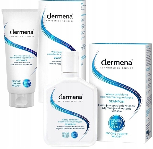 Set - Dermena Hair Care (shm/200ml + cond/200ml) — Bild N1