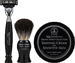 Düfte, Parfümerie und Kosmetik Set - Taylor of Old Bond Street Shaving Set (Rasierpinsel + Rasierer + Rasiercreme 150g)