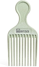 Afro Kamm, biologisch abbaubar, Grün - IDC Institute Eco Afro Comb — Bild N1