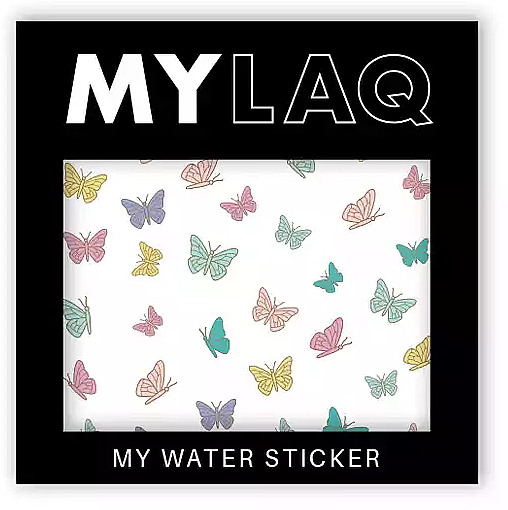 Nagelsticker My Butterfly Sticker - MylaQ My Water Sticker — Bild N1