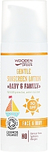 Düfte, Parfümerie und Kosmetik Bio Sonnenschutzlotion für Gesicht und Körper SPF 30 - Wooden Spoon Organic Sunscreen Lotion Baby & Family SPF 30