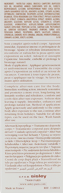 Regenerierende und beruhigende After Sun Körpercreme - Sisley After-Sun Care — Bild N3