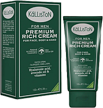 Creme für Gesicht, Körper und Hände für Männer - Kalliston Premium Rich Cream For Men — Bild N1