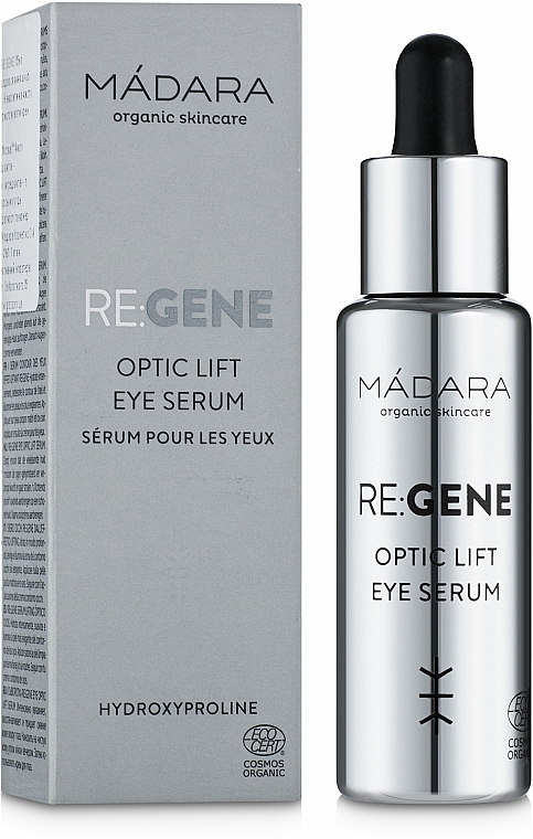 Straffendes Augenserum mit Kollagen, Elastin und Hyaluronsäure - Madara Cosmetics Re: Gene Optic Lift Eye Serum — Bild N1