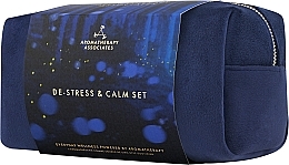 Körperpflegeset - Aromatherapy Associates De-Stress And Calm Gift Set (Kosmetiktasche 1 St. + Bade- und Duschöl 55ml + Körperöl 100ml + Körpergel 150ml) — Bild N5