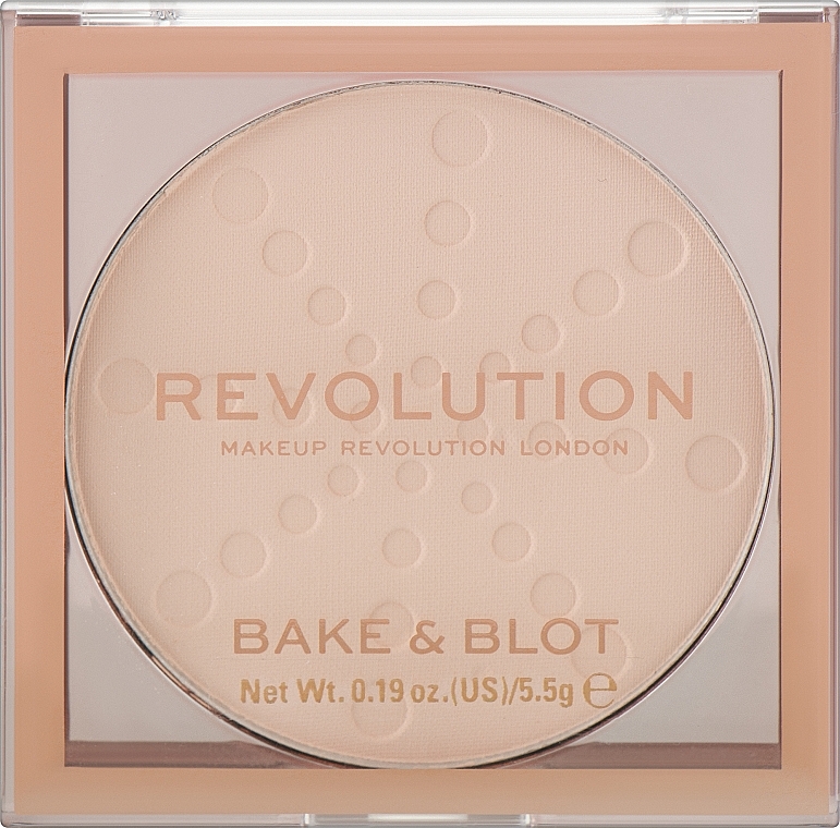 Gesichtspuder - Makeup Revolution Bake&Blot Powder — Bild N2