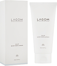 Feuchtigkeitsspendender Gesichtswaschschaum mit Pflanzenextrakten - Lagom Cellup Micro Foam Cleanser — Bild N4