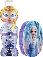 Set - Air-Val International Frozen Disney Frozen 2 (shm/sh/gel/400ml + sponge) — Bild N2