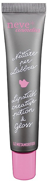 Lippenbalsam mit hohem Glanz - Neve Cosmetics Lipstick Creative Potion & Gloss — Bild N1