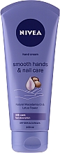 Düfte, Parfümerie und Kosmetik Intensive Handpflege mit Macadamianussöl für trockene Haut - NIVEA Body Smooth Indulgence Hand Cream 
