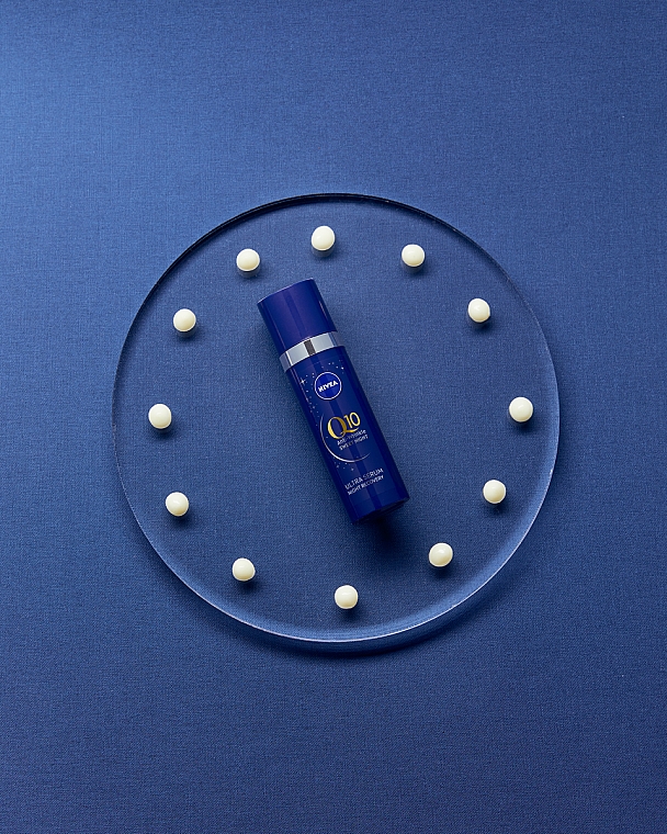 Regenerierendes Nachtserum für das Gesicht mit Provitamin B5 - Nivea Q10 Anti-Wrinkle Power Multi Regenerating Night Serum — Bild N3