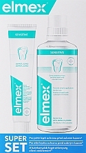 Elmex Sensitive - Zahnpflegeset (Mundspülung/400ml + Zahnpaste/75ml) — Bild N1