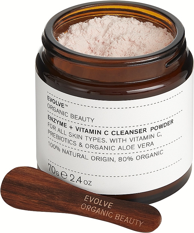 Evolve Organic Beauty Enzyme + Vitamin C Cleanser Powder - Reinigendes Enzympulver — Bild N2