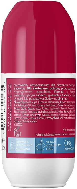 Deo Roll-on Antitranspirant - AA Cosmetics Men Active Care Antyperspirant Roll-On Fresh — Bild N2