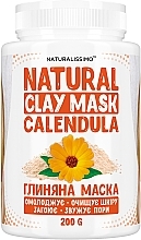 Düfte, Parfümerie und Kosmetik Gesichtsmaske aus Ton mit Ringelblume - Naturalissimo Clay Mask SPA Calendula