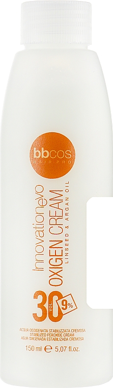 Cremiges Oxidationsmittel - BBcos InnovationEvo Oxigen Cream 30 Vol — Bild N1