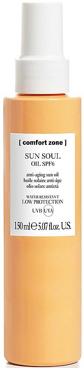 Anti-Aging Bräunungsöl SPF 6 - Comfort Zone Sun Soul Oil SPF 6 — Bild N1