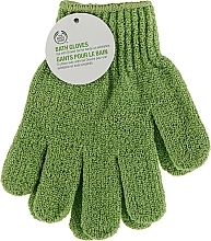 Exfolierende Bade-Handschuhe grün - The Body Shop Exfoliating Bath Gloves — Bild N1