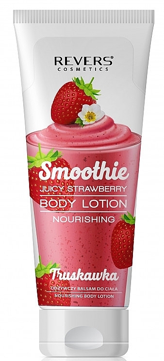 Pflegende Körperlotion - Revers Nourishing Body Lotion Smoothie Strawberry — Bild N1
