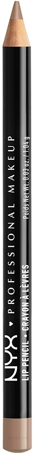 Lippenkonturenstift - NYX Professional Makeup Slim Lip Pencil — Bild 802 - Brown