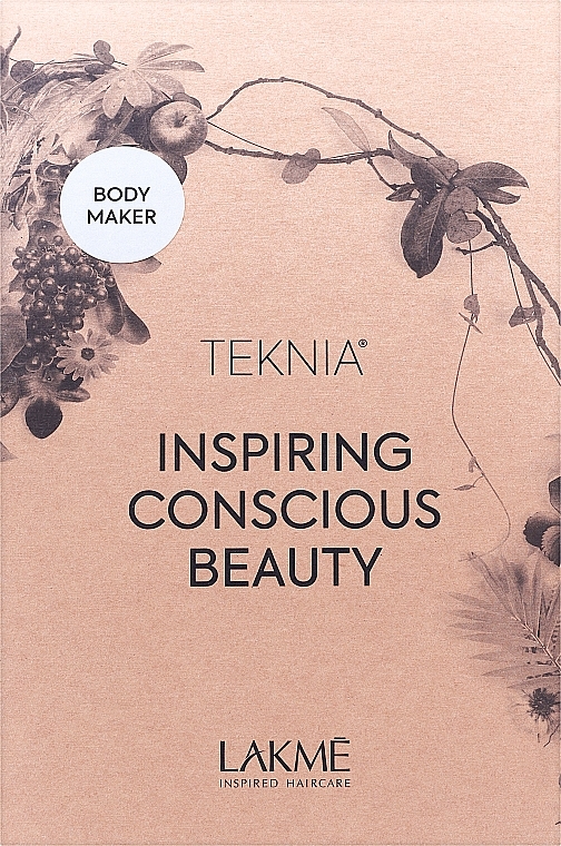 Haarpflegeset - Lakme Teknia Retail Pack Body Maker (Shampoo 300ml + Haarbalsam 300ml + Haarspray 300ml) — Bild N1