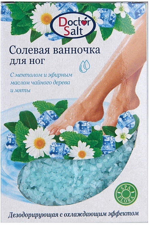 Salz-Fußbad mit Kühleffekt - Aqua Cosmetics — Bild N3