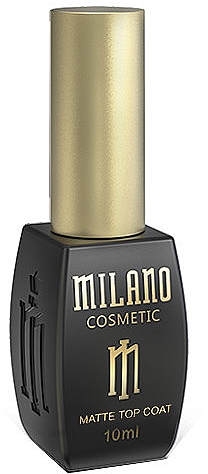 Matter Gel-Nagellack - Milano Quail Egg Matte Top Coat — Bild N1