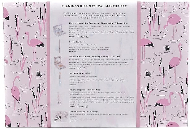 Make-up Set 6 St. - Toot! Flamingo Kiss Natural Makeup Box Set — Bild N3