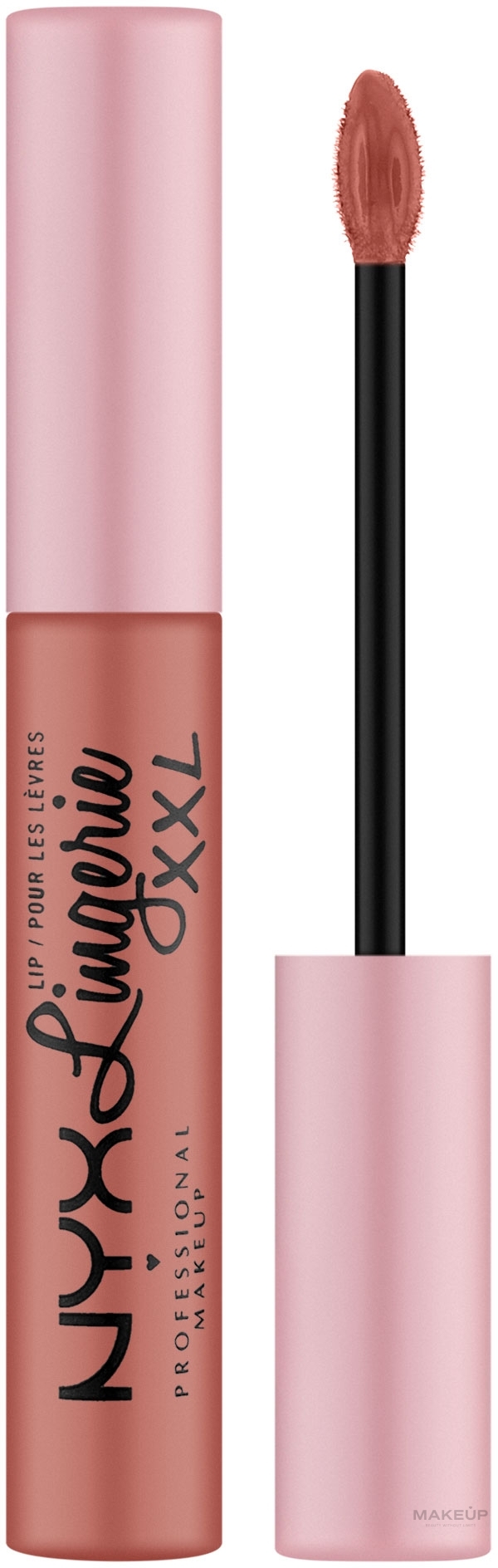 Flüssiger matter Lippenstift - NYX Professional Makeup Lip Lingerie XXL — Bild 01 - Undressed