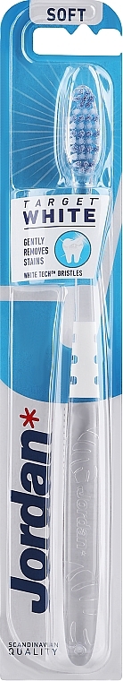 Zahnbürste weich Target White transparent-weiß - Jordan Target White — Bild N4
