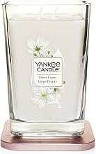 Duftkerze im Glas Sheer Linen - Yankee Candle Elevation Sheer Linen Leaf Elevation Square Candles — Bild N3