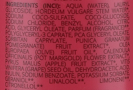 Regenerierendes Shampoo mit Granatapfel und Olive - GRN Rich Elements Pomegranate & Olive Repair Shampoo — Bild N3